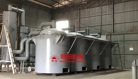 Vertical Hoist Carbonization Furnace
