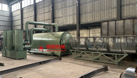 horizontal-carbonization-furnace-for-wood-charcoal